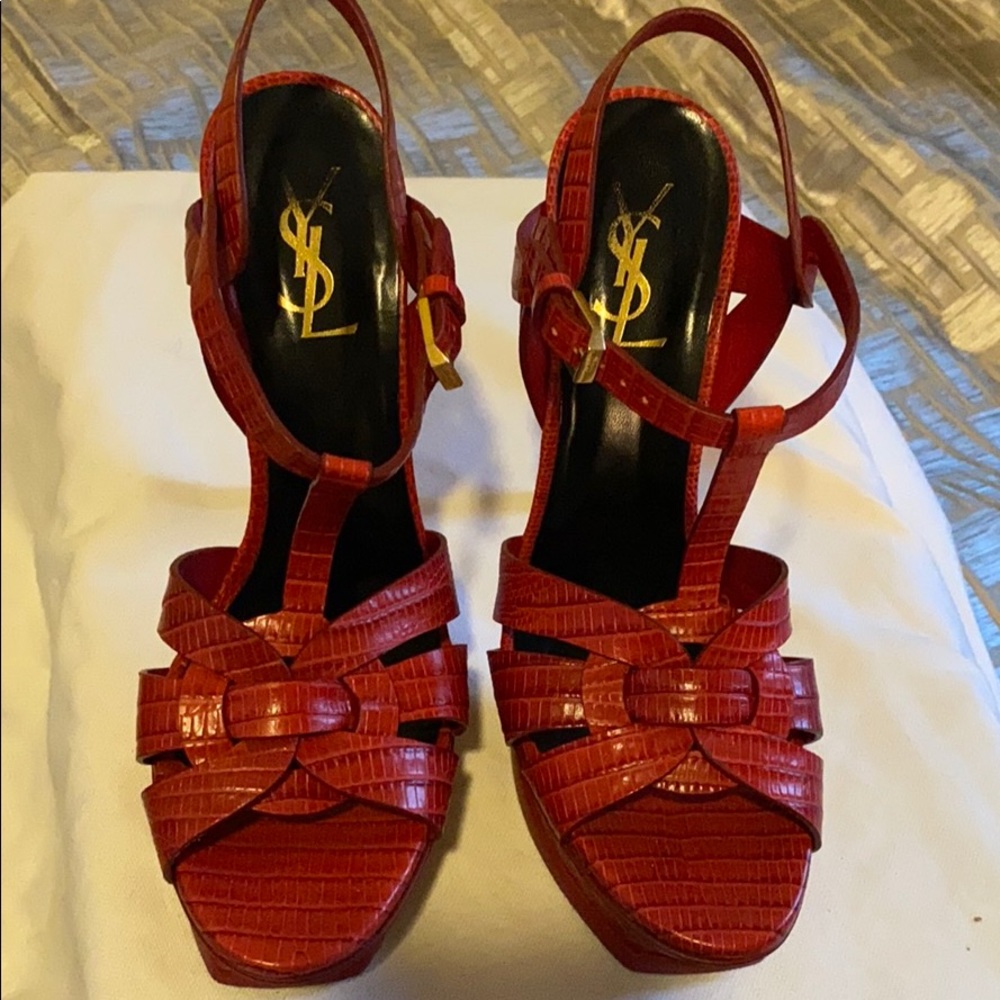 YSL tribute sandals